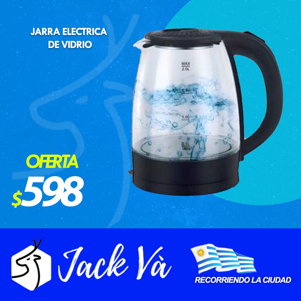 Electrodomestico-jarra electrica de vidrio-1 - Eléctrodomesticos